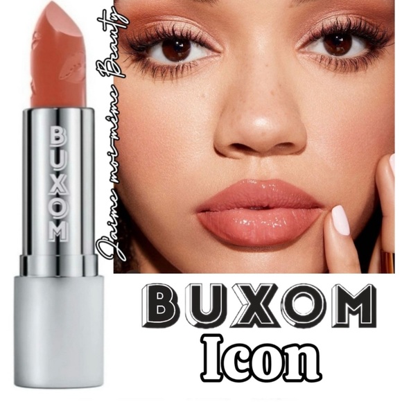Nwt BUXOM Full On Plumping Lipstick in Icon - Picture 2 of 3